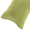 Hastings Home Body Pillow Cover, Soft Sherpa Pillowcase With Zipper, Fits Pillows Up To 51 Inches (Sage) 262237JWI